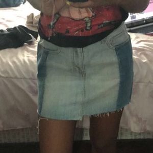 Express Jean Skirt